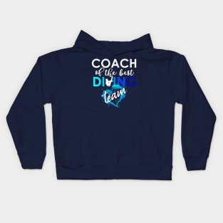 Springboard Diving Coach of the best Sport Diving Team Trainer Gift Kids Hoodie